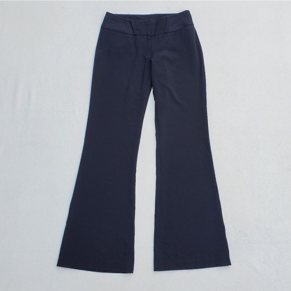 Michel wide leg black dress pants Size M